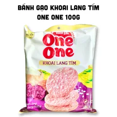 Bánh Gạo One One Khoai Lang Tím 100gr