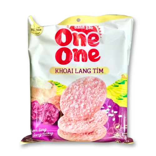 Bánh Gạo One One Khoai Lang Tím 100gr