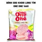 Bánh Gạo One One Khoai Lang Tím 166gr