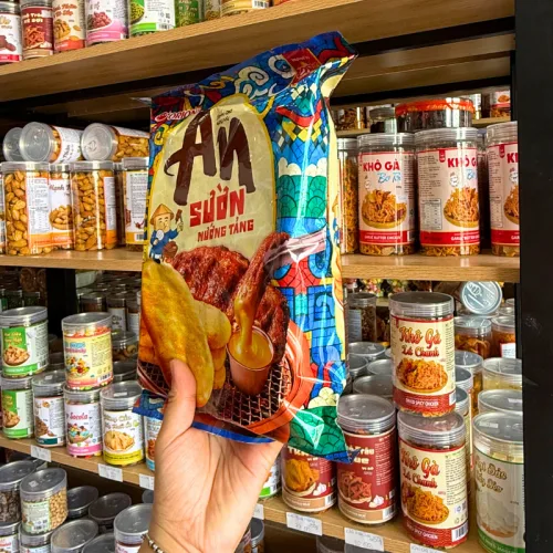 Bánh Gạo ORION AN Vị Sườn Nướng Tảng 105.8g (14 gói x 7.56g)