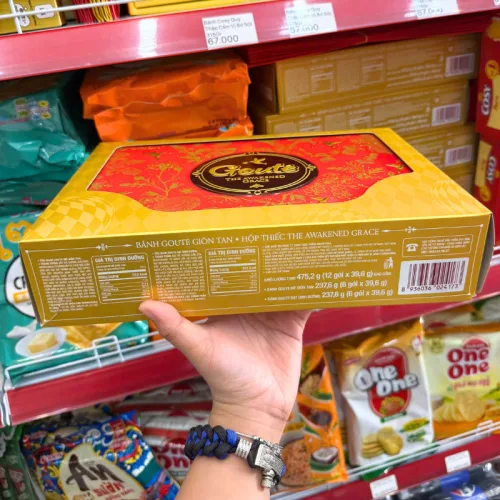 Bánh Mè Giòn ORION GOUTE Hộp Thiếc Mix Vị 475,2g