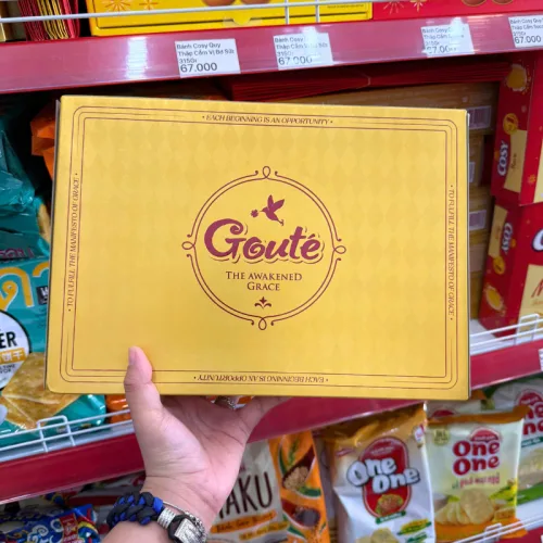 Bánh Mè Giòn ORION GOUTE Hộp Thiếc Mix Vị 475,2g
