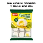 Bánh Mochi Phủ Dừa Weisiel Vị Sữa Sầu Riêng 180g