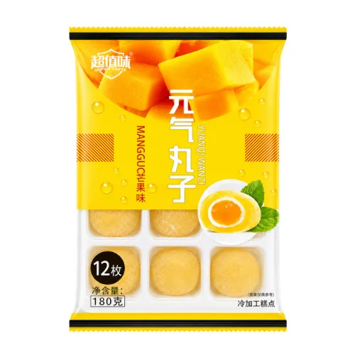 Bánh Mochi Phủ Dừa Yuanqi Wanzi Vị Xoài 180g