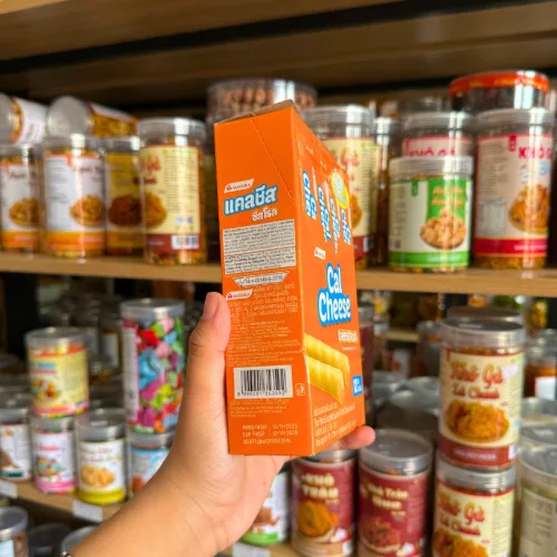 Bánh Ống Quế CAL CHEESE MAYORA Dạng Hộp 186g (12 Cây x 15.5g)