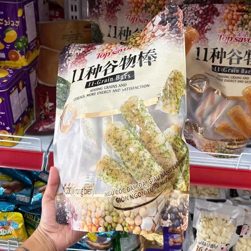 Bánh Ngũ Cốc Topsavor 11 Loại Ngũ Cốc Vị Rong Biển 338g