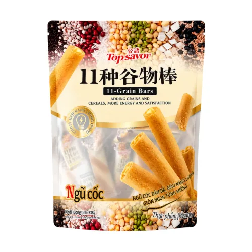 Bánh Ngũ Cốc Topsavor 11 Loại Ngũ Cốc Vị Truyền Thống 338g