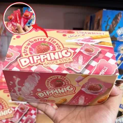 Bánh Que Chấm Sốt Dâu Dippinic (7g x 30 Cái)