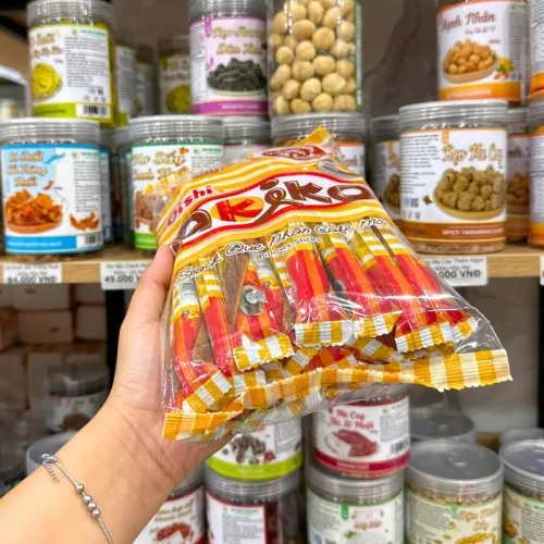 Bánh Que Kem OISHI AKIKO Nhân Cà Phê 140g - Màu Nâu