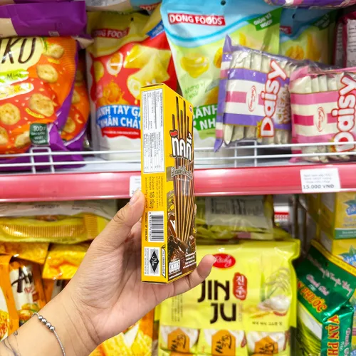 Bánh Que Đũa Phủ Gấp Đôi Socola Ticky Uni Firms Combo 3 Hộp - Màu Vàng