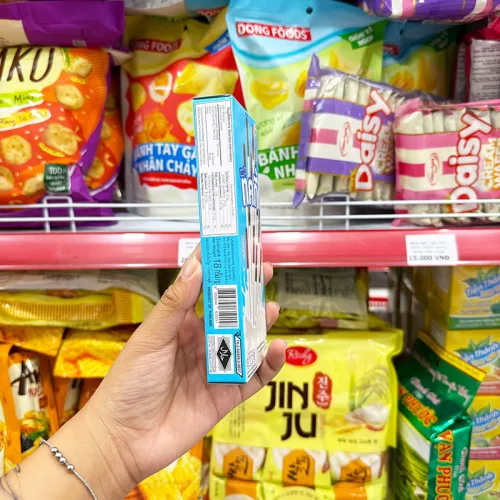 Bánh Que Đũa Phủ Sữa Ticky Uni Firms Combo 3 Hộp - Màu Xanh Dương