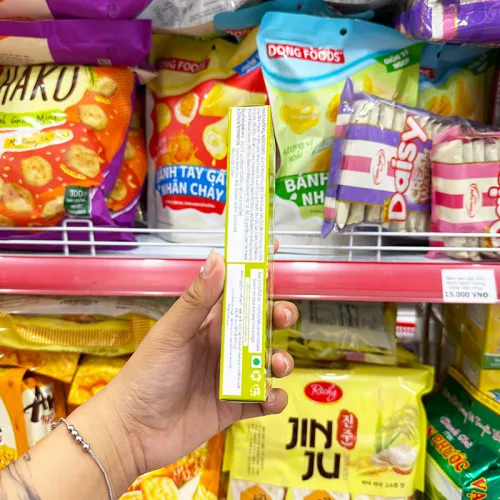 Bánh Que Đũa Phủ Trà Xanh Ticky Uni Firms Combo 3 Hộp - Màu Xanh Lá