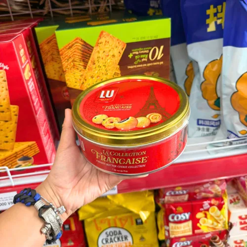 Bánh Quy Bơ LU Hộp Thiếc Tròn 180g
