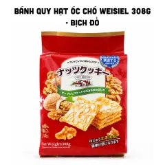 Bánh Quy Hạt Óc Chó Weisiel 308g - Bịch Đỏ