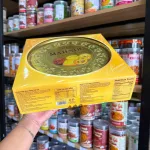 Bánh Quy Hộp Thiếc MAJESTIC Hộp Tròn Đồng Tiền Vàng 382g