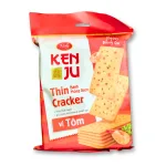 Bánh Quy Mỏng Giòn Vị Tôm Kenju Richy Gói 192g