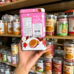 Bánh Quy Nhân Dâu Hộp Thiếc KILIN Thái Lan 400g - Hộp Hồng Trắng