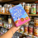 Bánh Quy Nhân Kem Bò Sữa Hộp Thiếc KILIN Thái Lan 400g - Hộp Tím Hồng
