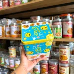 Bánh Quy Nhân Kem Cam Yuzu Hộp Thiếc KILIN Thái Lan 400g - Hộp Xanh Vàng