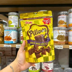 Bánh Quy Nhân Kem Socola OISHI PILLOWS Vị Socola 80g