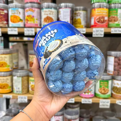Bánh Quy Nhân Socola Nổ Cắn Bột Nhão Sugarsky 500g