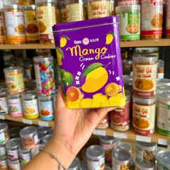 Bánh Quy Nhân Xoài Hộp Thiết Kilin Thái Lan 400g - Bánh Quy Nhân Xoài Hộp Thiết Tím