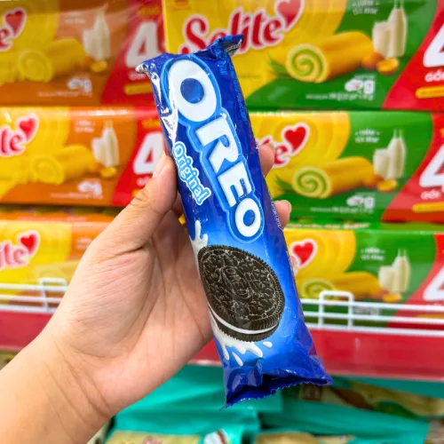 Bánh Quy Oreo Nhân Kem Vị Vani 105g