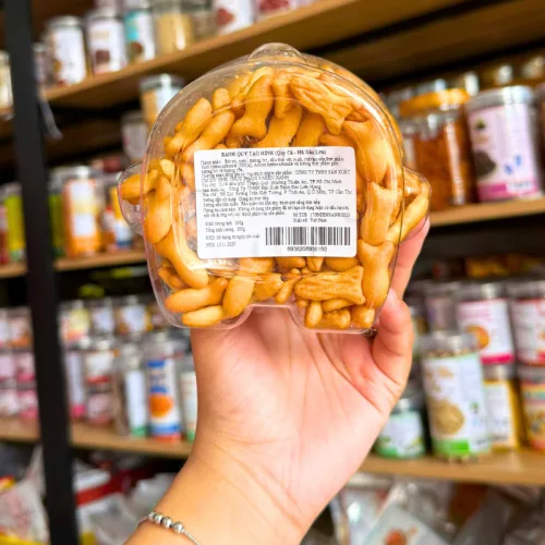 Bánh Quy Tạo Hình (Quy Cá) 300g - Hộp Gấu Lớn