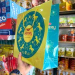 Bánh Quy Thập Cẩm RICHY MERRY Hộp Thiếc 334g (Xanh Dương/Đỏ) - Kèm Túi