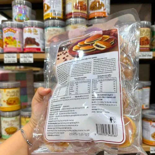 Bánh Rán Dorayaki Truyền Thống Topsaver 368g - Bịch 16 Cái