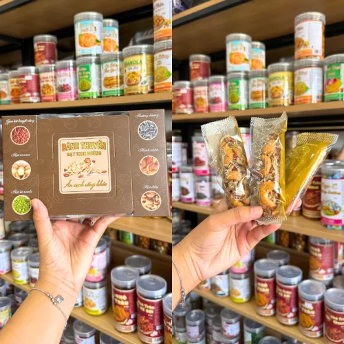 Bánh Thuyền Hạt Dinh Dưỡng 500g
