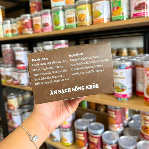 Bánh Thuyền Hạt Dinh Dưỡng 500g