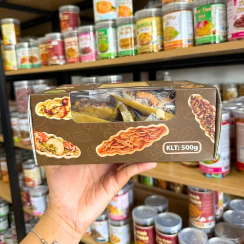 Bánh Thuyền Hạt Dinh Dưỡng 500g