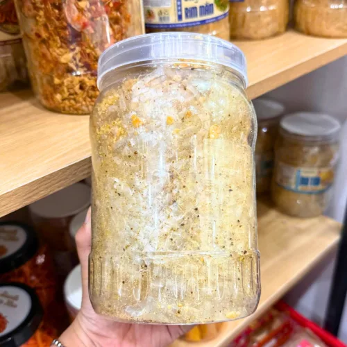 Bánh Tráng Bơ Tỏi 300g - Hộp Tròn