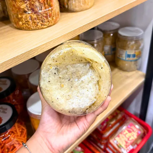 Bánh Tráng Bơ Tỏi 300g - Hộp Tròn