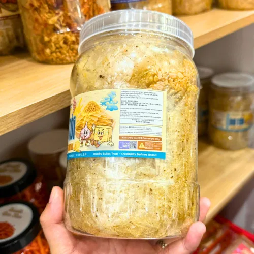 Bánh Tráng Bơ Tỏi 300g - Hộp Tròn