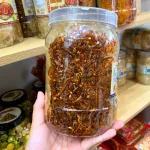 Bánh Tráng Cá Cơm Rim Mắm 300g - Hộp Tròn
