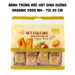 Bánh Trứng Rắc Hạt Dinh Dưỡng Organic Food MH - Túi 20 Cái
