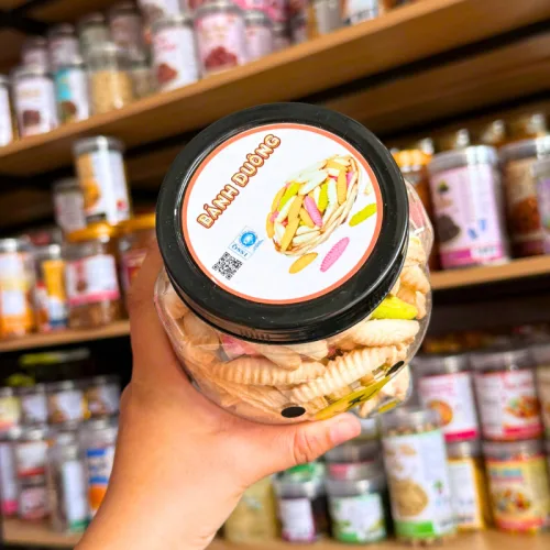 Bánh Đuông Thơm Ngon 400g - Hũ Gấu Lớn