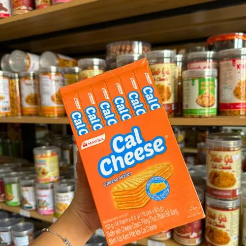 Bánh Xốp Phô Mai MAYORA CAL CHEESE 153gr (18 Cây x 8.5g)