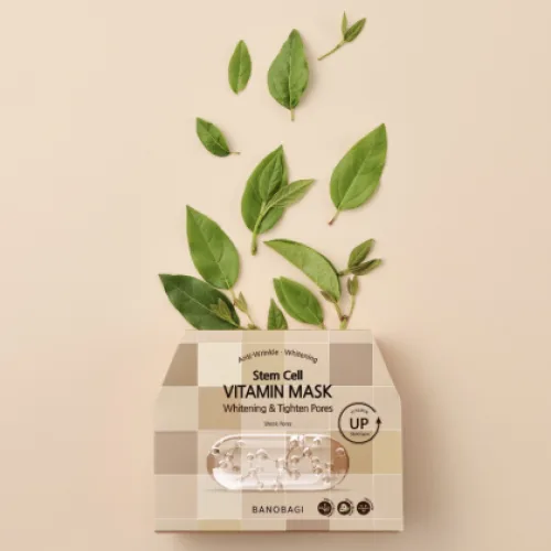 Banobagi Stem Cell Vitamin Mask Whitening & Tighten Pores phù hợp mới mọi loại da