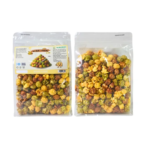 Bắp Mix 3 Vị 350g Thơm Ngon Túi Zip