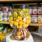 Bắp Rang Bơ Mix 3 Vị (Truyền Thống, Trà Xanh, Socola) 230g - Hộp Gấu Lớn