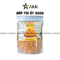 Bắp Tỏi Ớt 500g Thơm Ngon Túi Zip