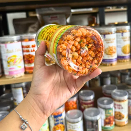 Bắp Vị Bò Lá Chanh Thơm Ngon 350g - Hộp Pet