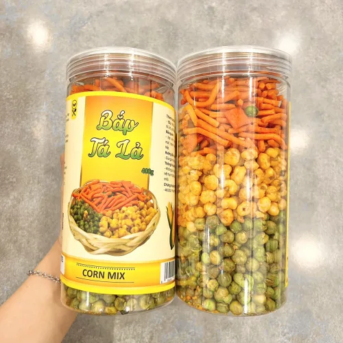 Bắp Tá Lả (Đậu hà lan - bim bim que - bắp mắm) Thơm Ngon 400g Hộp