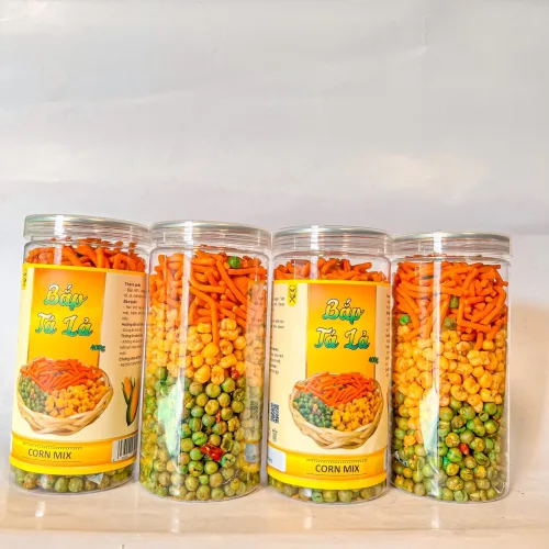 Bắp Tá Lả (Đậu hà lan - bim bim que - bắp mắm) Thơm Ngon 400g Hộp