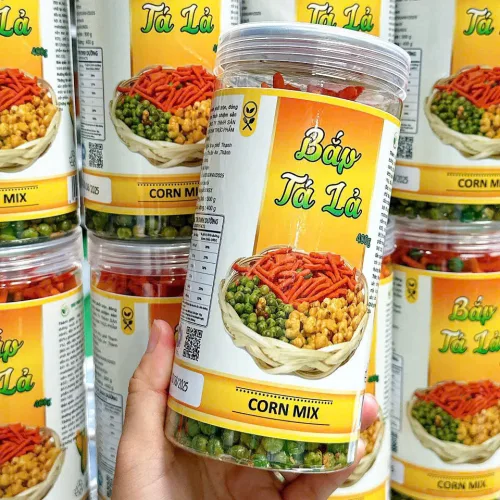 Bắp Tá Lả (Đậu hà lan - bim bim que - bắp mắm) Thơm Ngon 400g Hộp