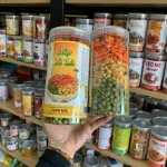 Bắp Tá Lả (Đậu hà lan - bim bim que - bắp mắm) Thơm Ngon 400g Hộp