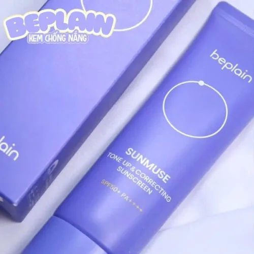 Beplain Kem chống nắng Sunmuse Tone-Up & Correcting Sunscreen SPF50+ PA++++ 50ml